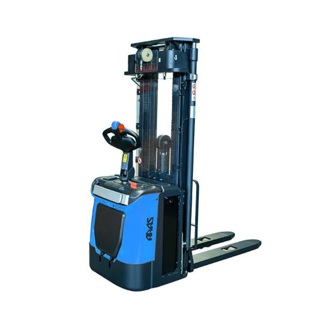 Ride-On Electric Pallet Stacker