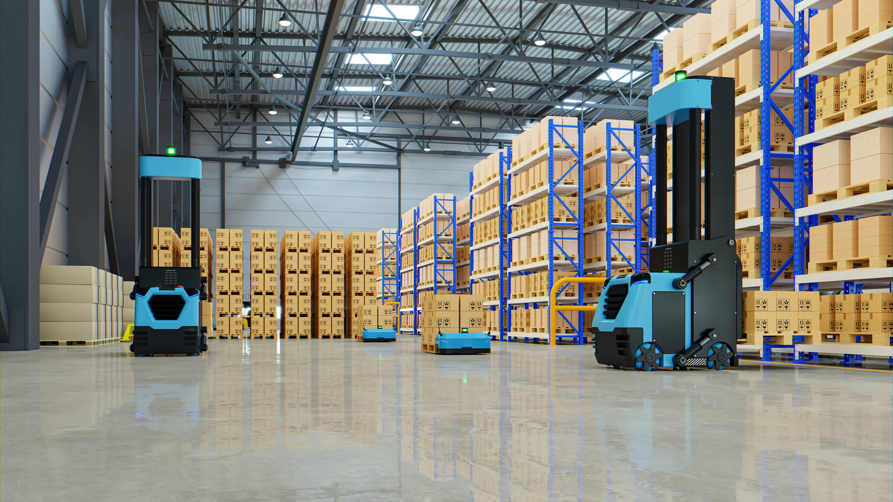 Electric Reach Truck Forklifts