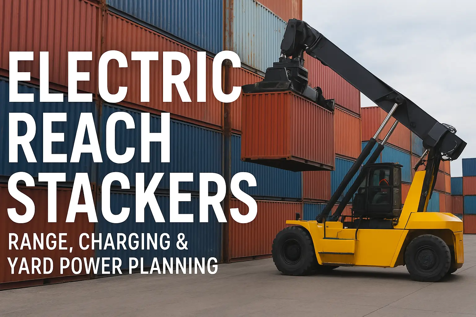 Electric Reach Stackers