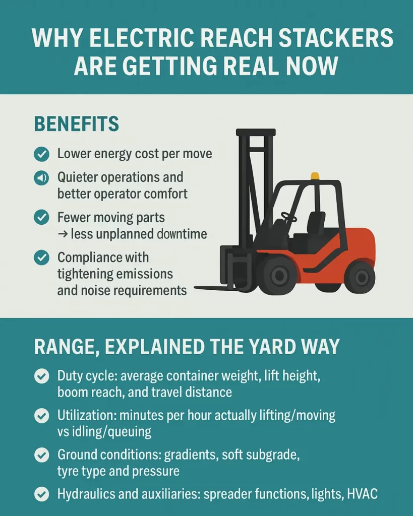 Electric Reach Stackers