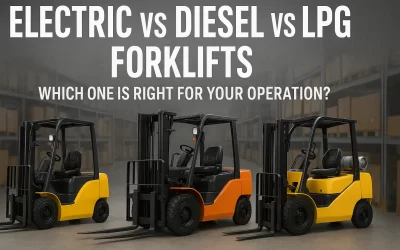 Electric vs Diesel vs LPG Forklifts: Which One Is Right for Your Operation?