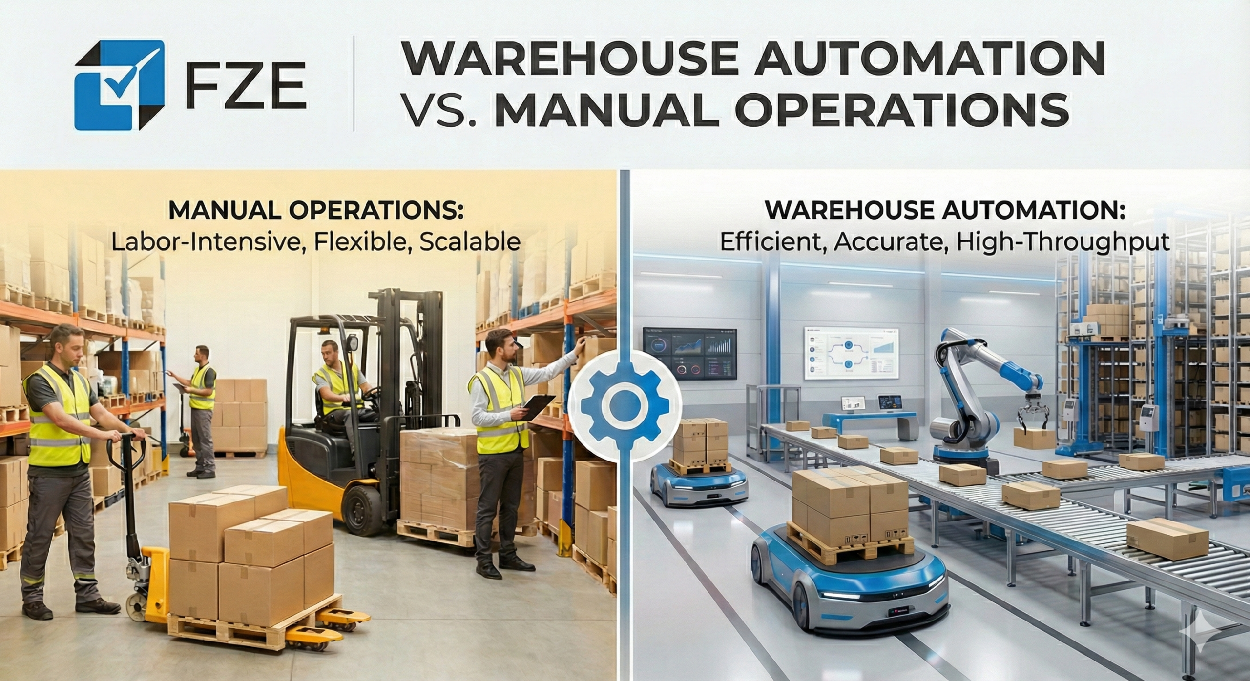 Warehouse Automation vs. Manual Operations: Cost and ROI Comparison