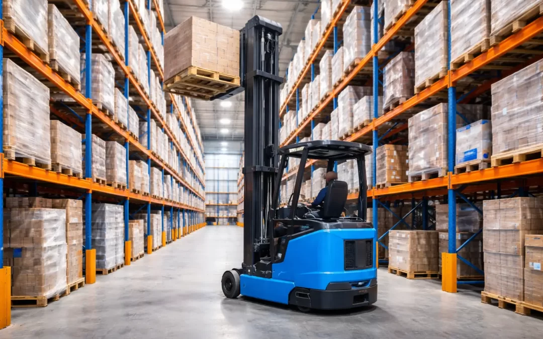 Counterbalance vs Reach Trucks: Which Forklift Offers Better Efficiency in High Rack Warehouses?