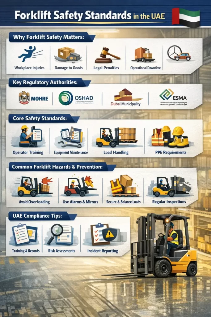 Forklift Safety Standards in UAE