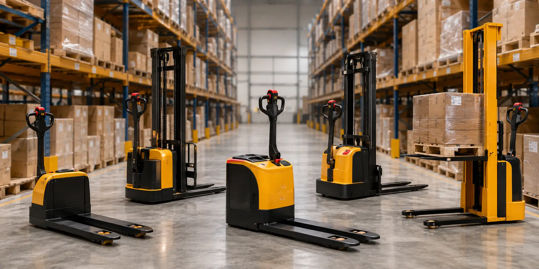 Electric Pallet Lifter Models for Small Warehouse